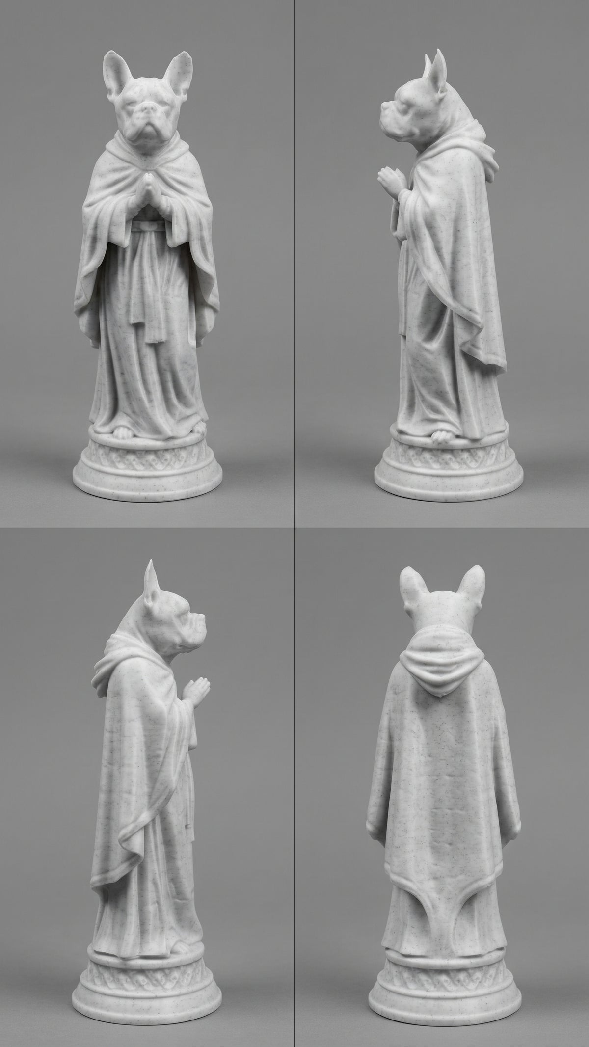 Our Lady of the Eternal Chonk | 3D Printed Shrine Statue