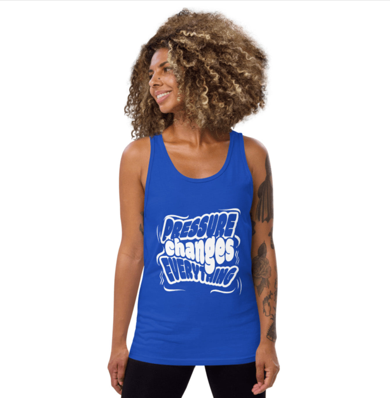 Pressure Changes Everything Men's Tank Top v2