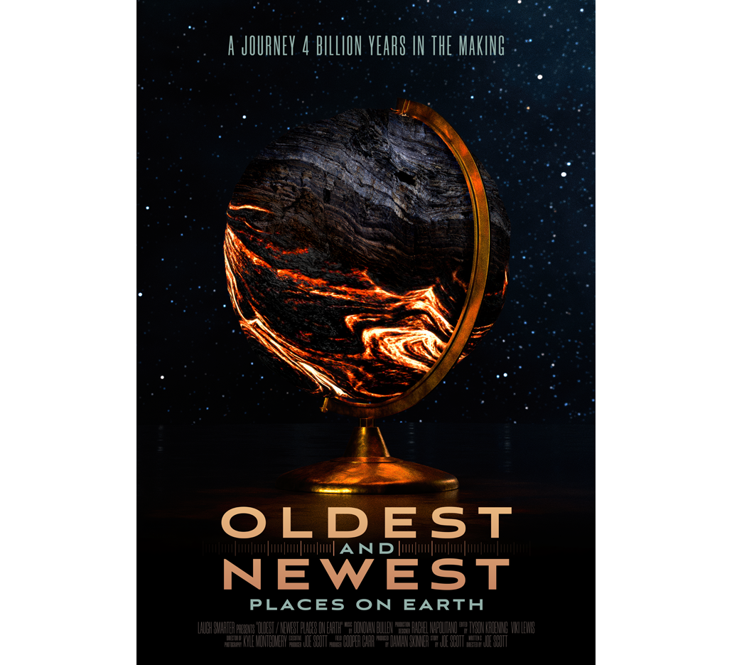 Oldest and Newest Places On Earth Film Poster: Magma Globe