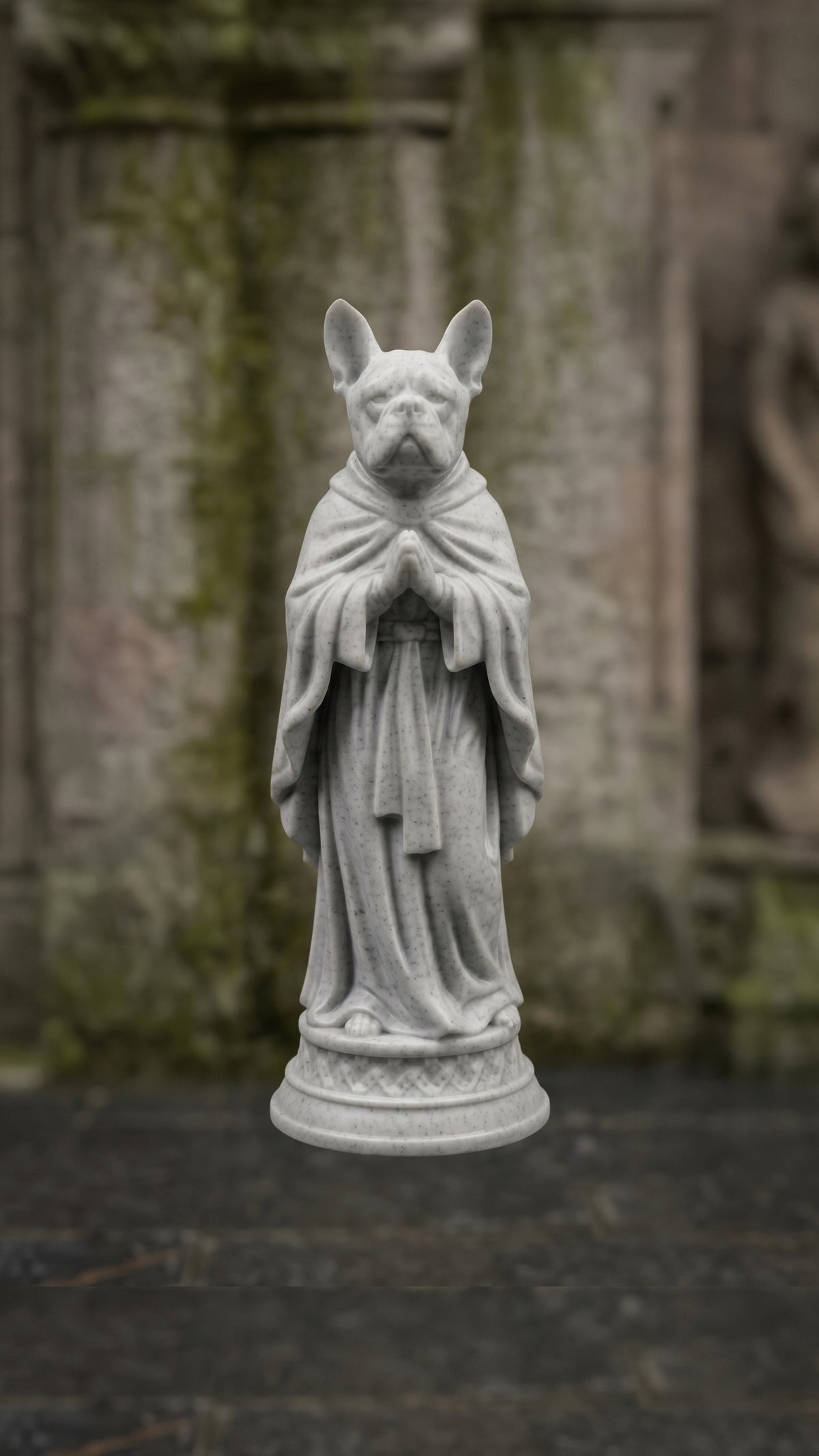 Our Lady of the Eternal Chonk | 3D Printed Shrine Statue